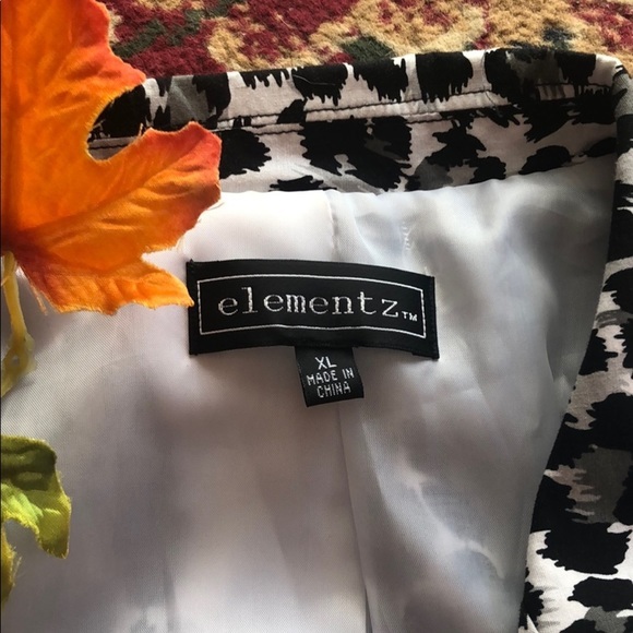 Pretty leopard print pattern - retro jacket - Picture 2 of 4